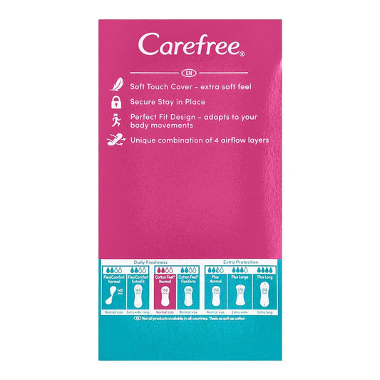 Carefree Cotton Feel Fresh Scent Noraml Pantyliner