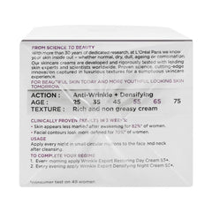 L'Oreal Paris Wrinkle Expert Anti-Wrinkle Densifying Cream, 55+ Calcium