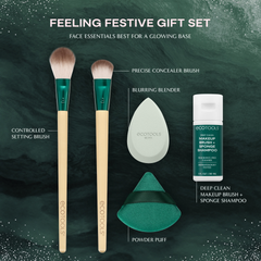 Ecotools Feeling Festive 5pcs Face Essential Set