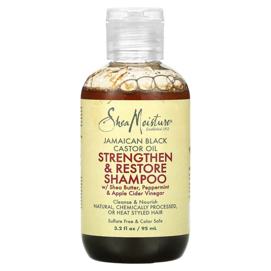 SheaMoisture, Jamaican Black Castor Oil, Strengthen & Restore Shampoo