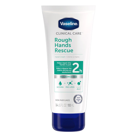 VASELINE ROUGH HANDS RESCUE HAND CREAM 3.4 OZ