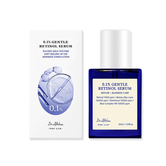 Dr.Althea 0.1% Gentle Retinol Serum | Helps Reduce Wrinkles, Fine Lines, and Signs of Aging | Gentle Skincare for Day & Night | Korean Vegan Skin Care for All Skin Types