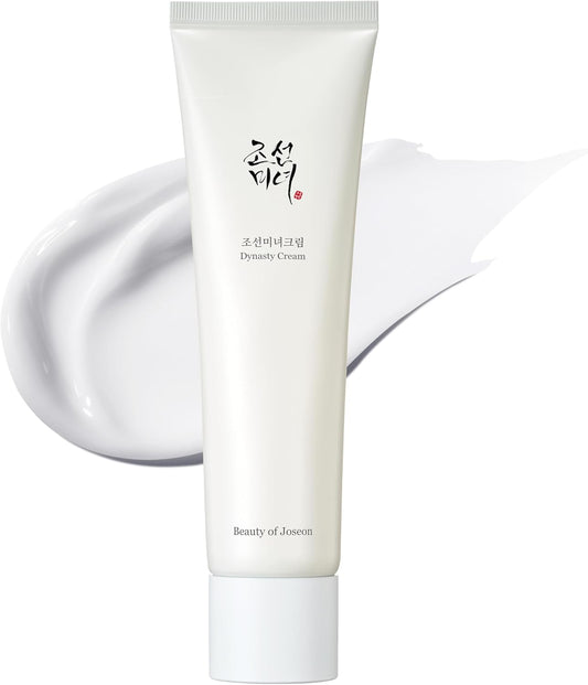 Beauty of Joseon Dynasty Cream Hydrating Face Moisturizer for Dry, Sensitive Skin, Korean Skincare for Men and Women 100ml, 3.38 fl.oz