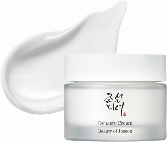 Beauty of Joseon Dynasty Cream Korean Face Moisturizer Rice Ginseng for Dry Acne Sensitive Skin Daily Hydration Korean Skincare for Men and Women 50ml
