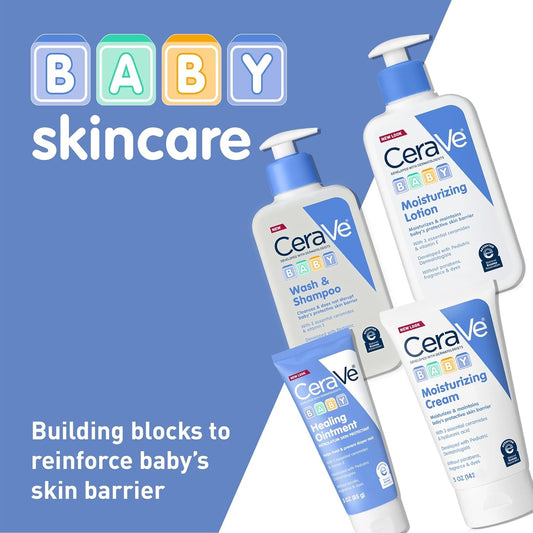 CERAVE BABY WASH AND SHAMPOO FOR TEAR FREE BABY BATH TIME