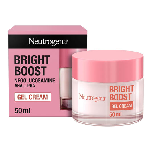 Gel Cream, Bright Boost, reduces appearance of dark spots, uneven skin tone and fine lines , lightweight formula ,50 ml