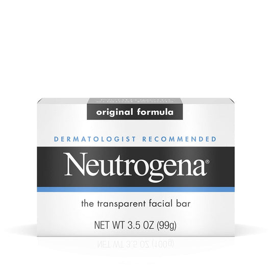 NEUTROGENA TRANSPARENT FACIAL BAR 3.5OZ/24PK