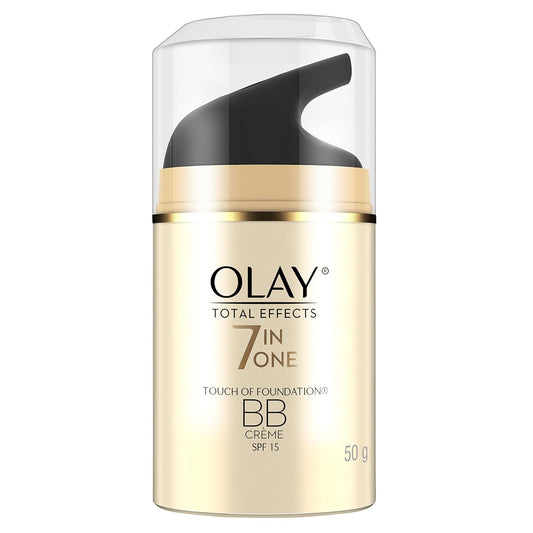 Olay Total Effects 7-in-1 Anti-ageing Day Cream With A Touch Of Foundation Spf15, 50g