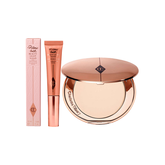 CHARLOTTE TILBURY Matte Beauty Blush Wand + Airbrush Pressed Powder