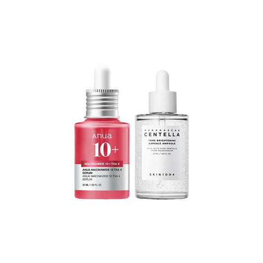 Anua's Niacinamide Dark Spot Correcting Serum + Skin1004 Madagascar Centella Tone Brightening Capsule Ampoule