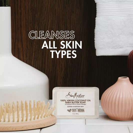 SM COCONUT 100% SOAP 8OZ