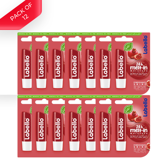 Labello Strawberry Shine Lip Care Balm (1 Dozen)