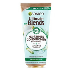 Garnier Ultimate Blends Coconut Hydrating No Rinse Conditioner with Aloe Vera for Dehydrated Hair
