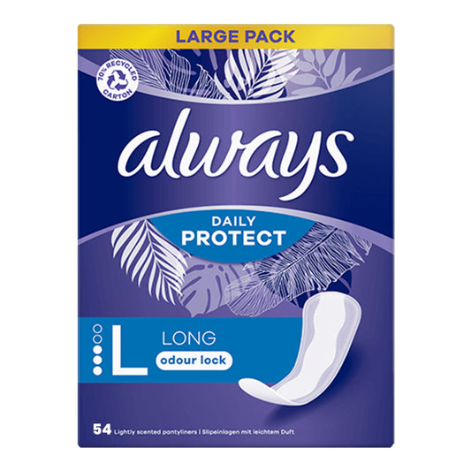 Always Dailies Fresh & Protect Panty Liners Normal 54 pcs