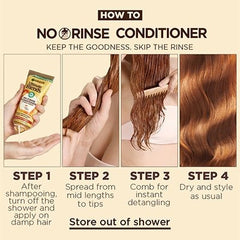 Garnier Ultimate Blends Honey Treasures Strengthening No Rinse Conditioner for Damaged Hair