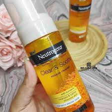 NEUTROGENA SOOTHING CLEAR TURMERIC MOUSSE CLEANSER