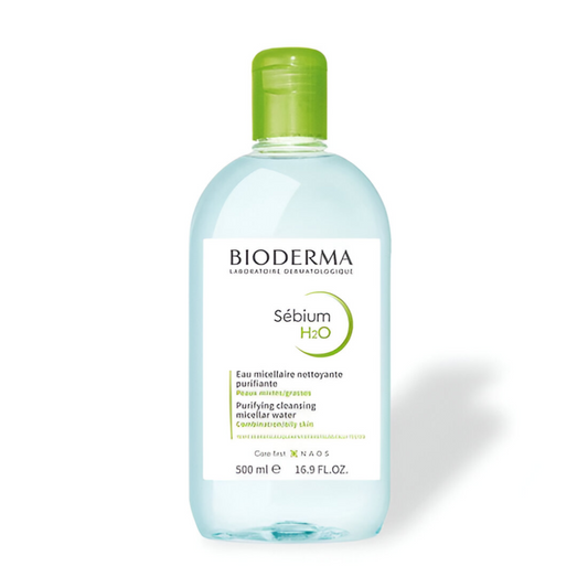 BIODERMA - Sebium H2O - Purifying Cleansing Micellar Water - 500 ml