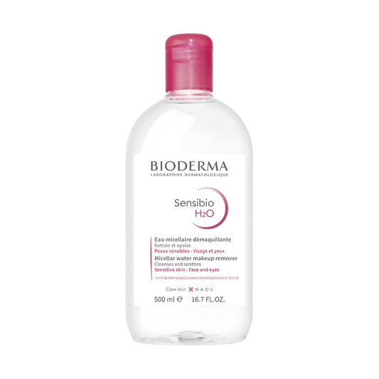 BIODERMA - Sensibio H2O - Micellar Water Makeup Remover - 500 ml