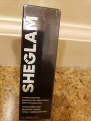 SHEGLAM: COMPLEXION PRO LONG LASTING BREATHABLE MATTE FOUNDATION