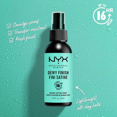 NYX Professional Makeup Dewy Setting Spray 60ml