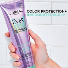 L'Oreal Paris EverPure Scalp Care + Detox Sulfate Free Shampoo for Color-Treated Hair