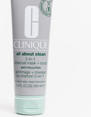 Clinique All About Clean 2-in-1 Charcoal Mask + Scrub 100ml