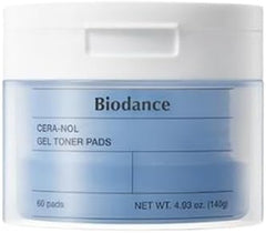 Biodance Collagen Gel Toner Pads, Pore Minimizer for Face, Improving Elasticity, Plumping Toner Pads for Sensitive Skin, Korean Skin Care, Valentines Day Gifts for Herㅣ4.93 fl.oz.(140g)*60Pads