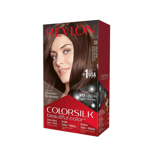 Revlon ColorSilk Beautiful Color Hair 33 Dark Soft Brown