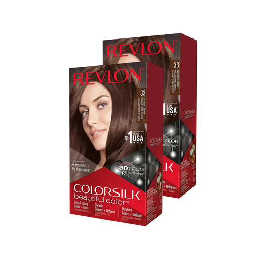 Revlon ColorSilk Beautiful Color Hair 33 Dark Soft Brown