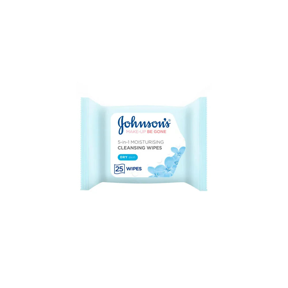 JOHNSON'S Pampering Face Cleansing Wipes All Skin Types