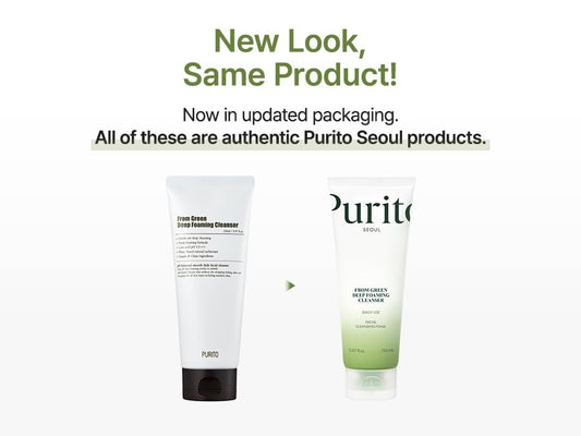 PURITO From Green Deep Foaming Cleanser 150ml / 5.07 fl.oz, pH 5.5, plant-based, natural ingredients, cruelty-free, Vegan