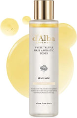 d'Alba Piedmont Italian White Truffle First Aromatic Toner, Vegan Skincare, Gentle Hydrating Toner with White Truffles, Weakly Acidic, Skin Texture Enhancement, Surfactant Free