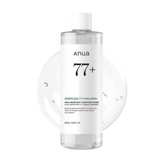 Anua Heartleaf 77 Soothing Toner I pH 5.5 Trouble Care, Calming Skin, Refreshing, Hydrating, Purifying, Cruelty Free, Vegan,(250ml / 8.45 fl.oz.)