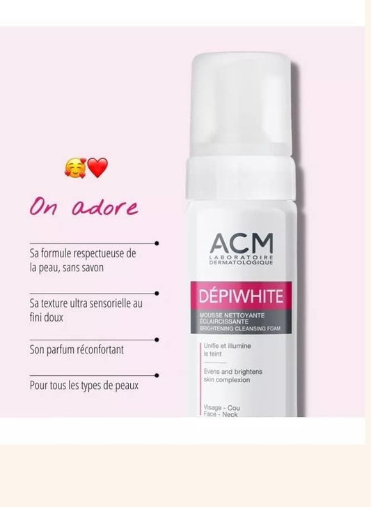 ACM Depiwhite Brightening Cleansing Foam Face-Neck 200 ml
