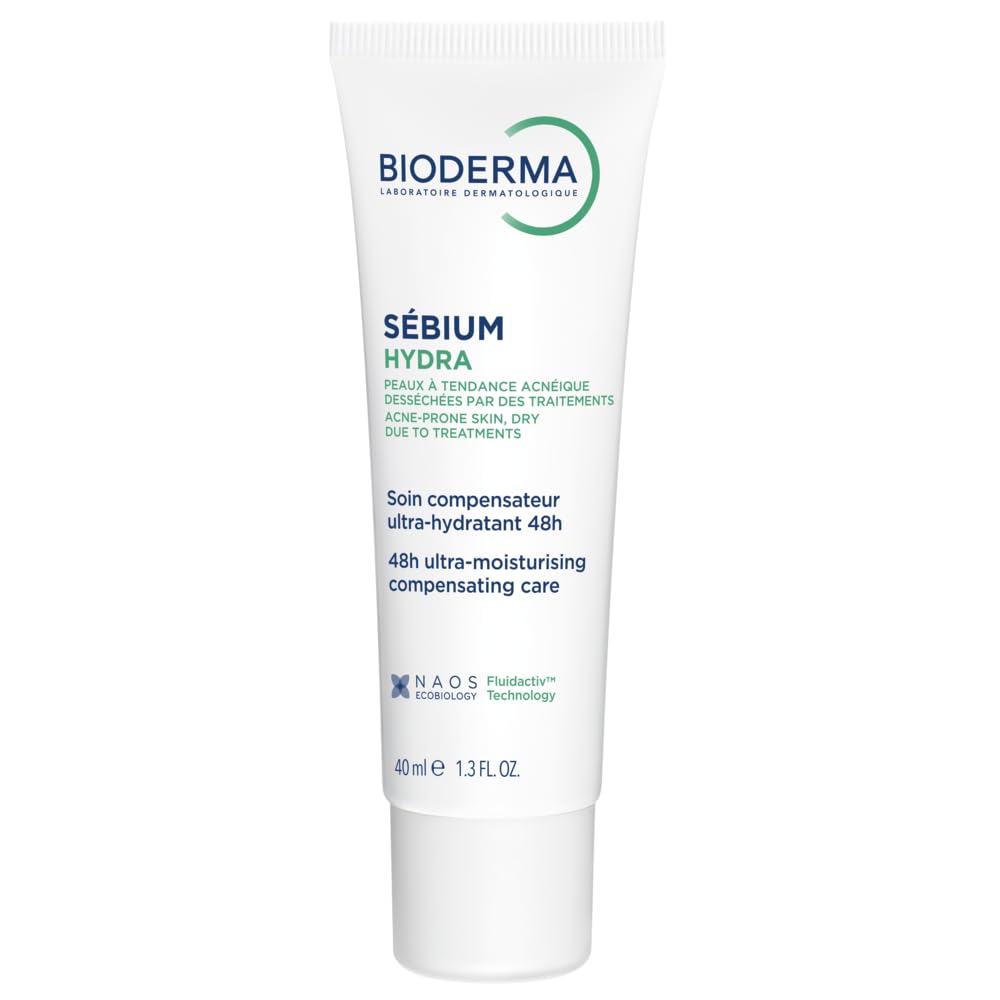 Bioderma - Sébium - Hydra Skincare - Moisturizes, Protects and Rebuilds Skin Barrier - Face Lotion for Oily Skin, 0.01 Pound