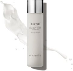 TIRTIR Milk Skin Rice Toner - Deep Moisturizing, Hydrating Toner for face, Niacinamide, Ceramide, Rice Bran Extract Vegan, 5.07 fl.oz.