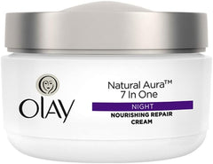 Olay Night Cream Natural White Fairness Night Moisturiser, 50G