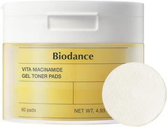 Biodance Collagen Gel Toner Pads, Pore Minimizer for Face, Improving Elasticity, Plumping Toner Pads for Sensitive Skin, Korean Skin Care, Valentines Day Gifts for Herㅣ4.93 fl.oz.(140g)*60Pads