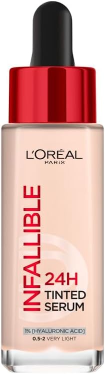 L'Oreal Paris 24H Infaillible Tinted Serum Shade Very Light 0.5-2