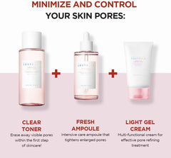 SKIN1004 Madagascar Centella Poremizing Light Gel Cream 2.53 fl.oz (75ml) | Tightens Pores | Soothes Irritated Skin