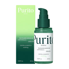 PURITO Centella Unscented Serum for Sensitive Skin – Lightweight Calming & Skin Barrier Repair, 34,860 ppm Soothing Serum, Vegan & Cruelty-Free, Korean Skincare, 2 fl.oz / 60ml