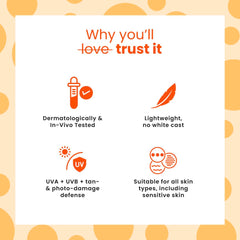 FoxTale Sunscreen SPF 50 PA++++ | Lightweight Formula | UVA & UVB Filters | No White Cast | Non-Greasy | For Men & Women | 50 ml