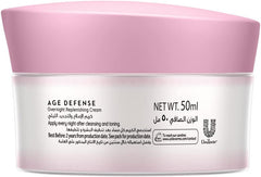 POND'S Age Defense, Overnight Replenishing Face Cream, with Vitamin B3 and White Tea, 50ml