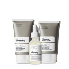 The Ordinary The Daily Set, Daily Skincare Routine with Squalane Cleanser, Hyaluronic Acid 2% + B5, and Natural Moisturizing Factors + HA | Skin Care Set