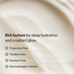 TIRTIR Natural Ceramide Cream | Deep moisturizer for Glass Skin, Polyglutamic acid, Centella Asiatica Extract, Skin barrier, Lightweight, Mild, Nature derived ingredients, Dry skin, Korean skincare