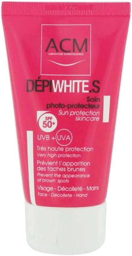 ACM DEPIWHITE S SPF50+ WHITENING PHOTOPROTECTOR LIGHTENING SKINCARE 50ml