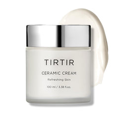 TIRTIR Natural Ceramide Cream | Deep moisturizer for Glass Skin, Polyglutamic acid, Centella Asiatica Extract, Skin barrier, Lightweight, Mild, Nature derived ingredients, Dry skin, Korean skincare