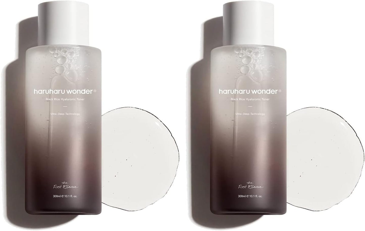 HaruHaru WONDER Black Rice Hyaluronic Toner, 5.1 Fl Oz