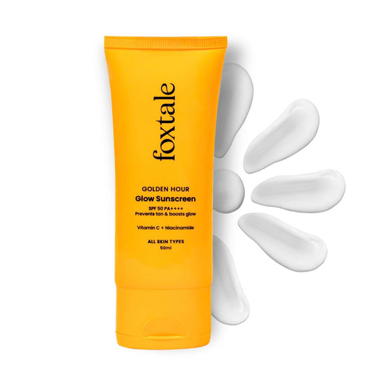 FoxTale Sunscreen SPF 50 PA++++ | Lightweight Formula | UVA & UVB Filters | No White Cast | Non-Greasy | For Men & Women | 50 ml