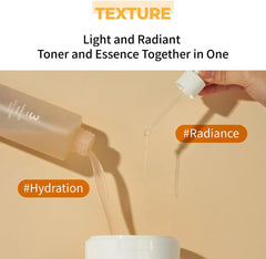 numbuzin No.5 Vitamin-Niacinamide Concentrated Pad, Daily Double-Sided Facial Pads with Glutathione, PHA & LHA for a Fresh, Radiant-Looking Skin Finish 180 ml (70 Pads)